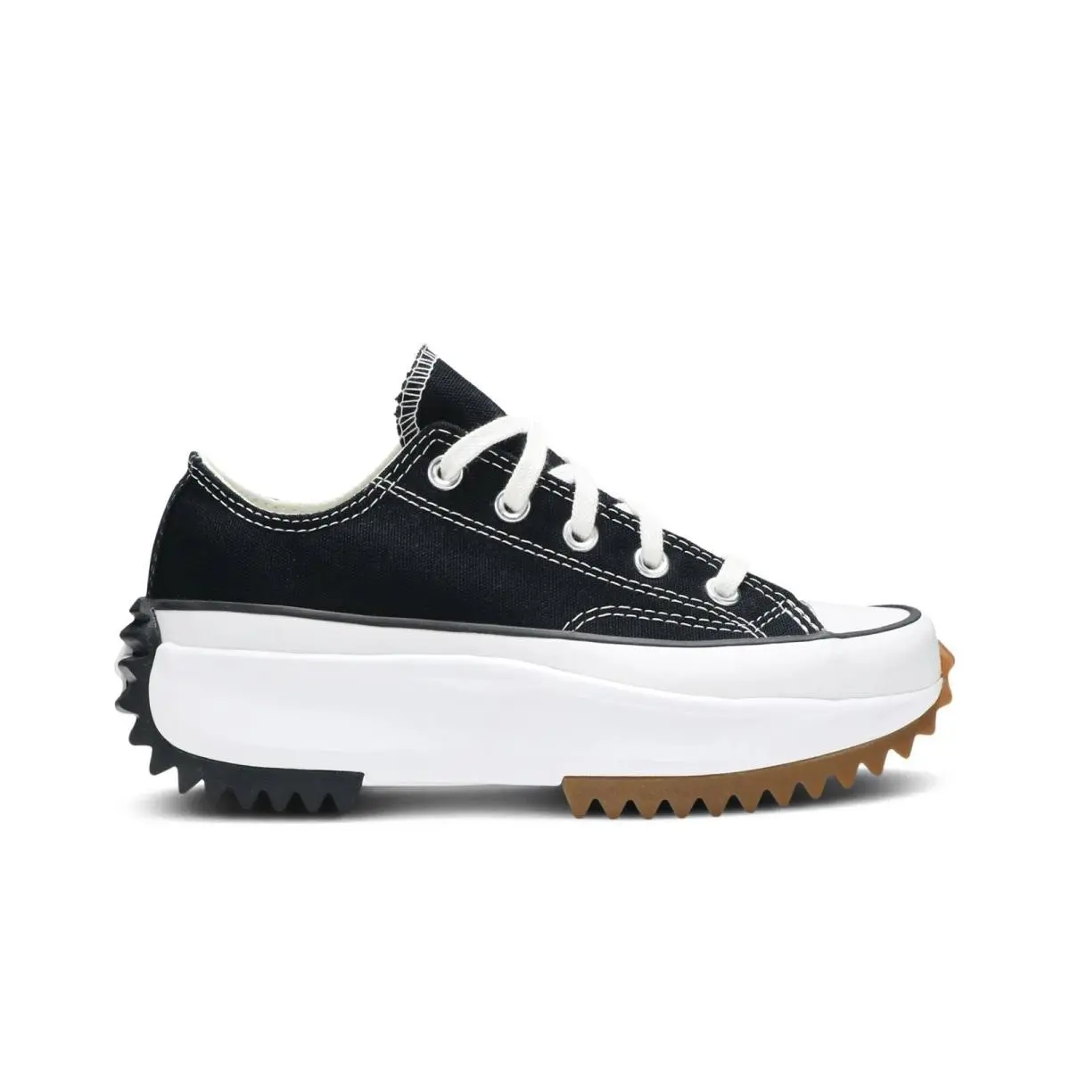 Converse Run Star Hike Womens 11.5 Mens 10 Black/white Platform Low Top Sneakers