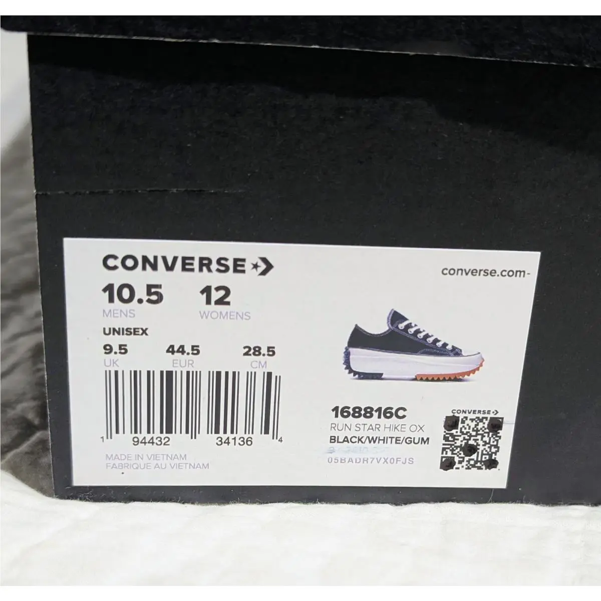 Converse shoes - Converse Run Star Hike - Run Star Hike - 168816C - Black (UPC: 194432341517) 6