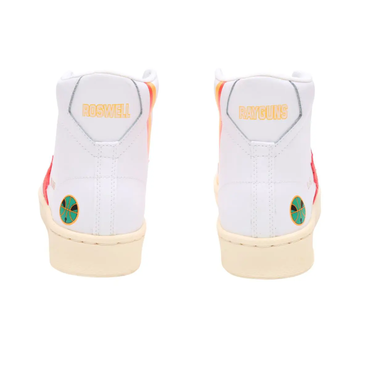 Converse shoes - Converse Pro Leather HI x Roswell Rayguns 271198C - White, Orange 5