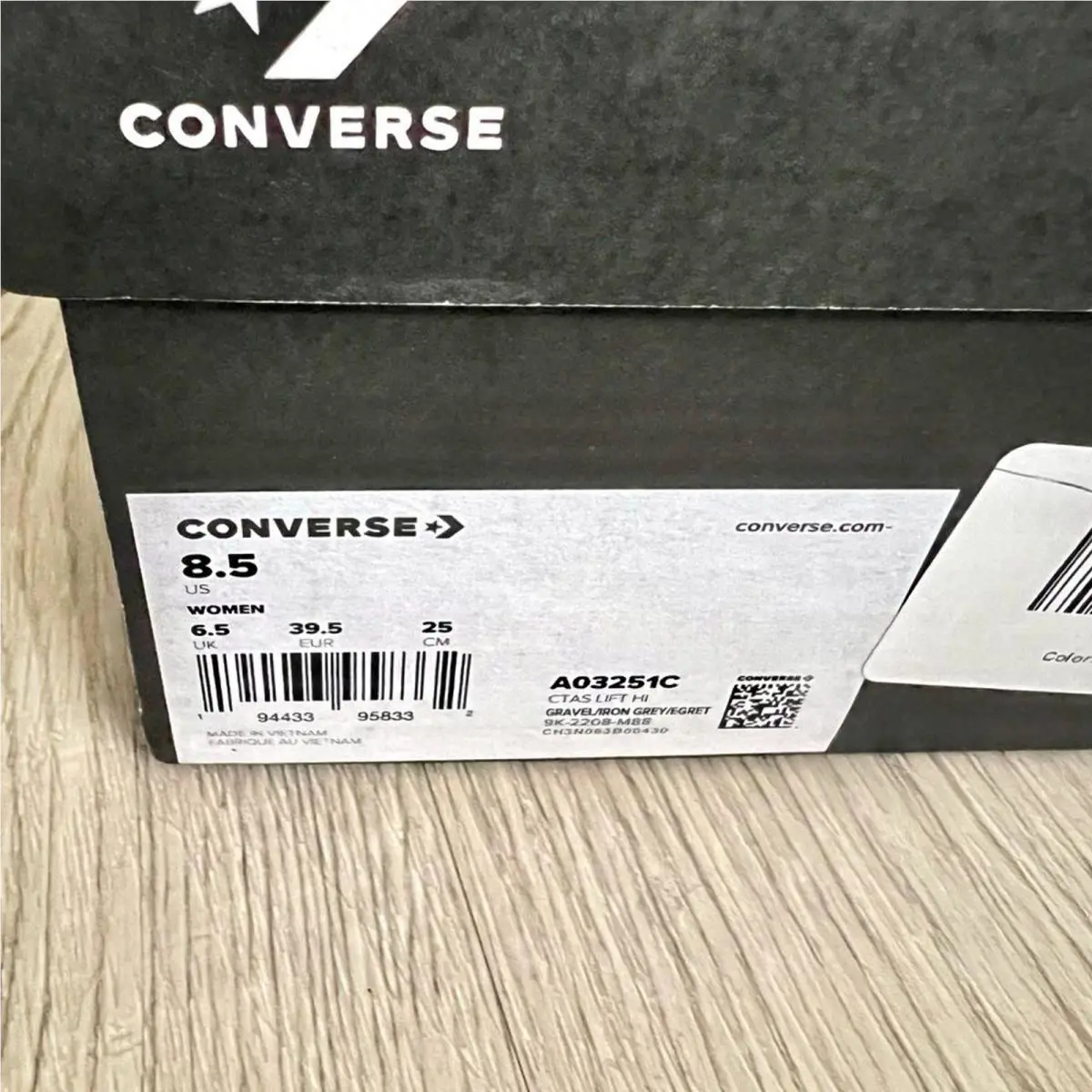 Converse shoes - Grey 2