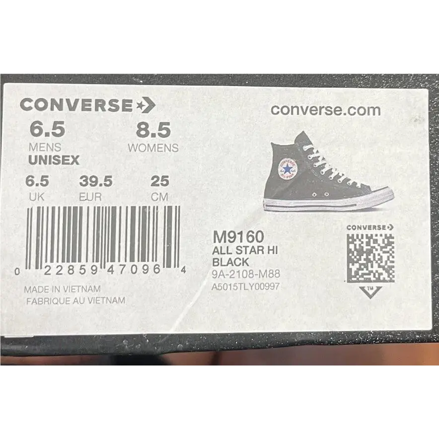 Converse shoes - Converse All Star - All Star - Black 10