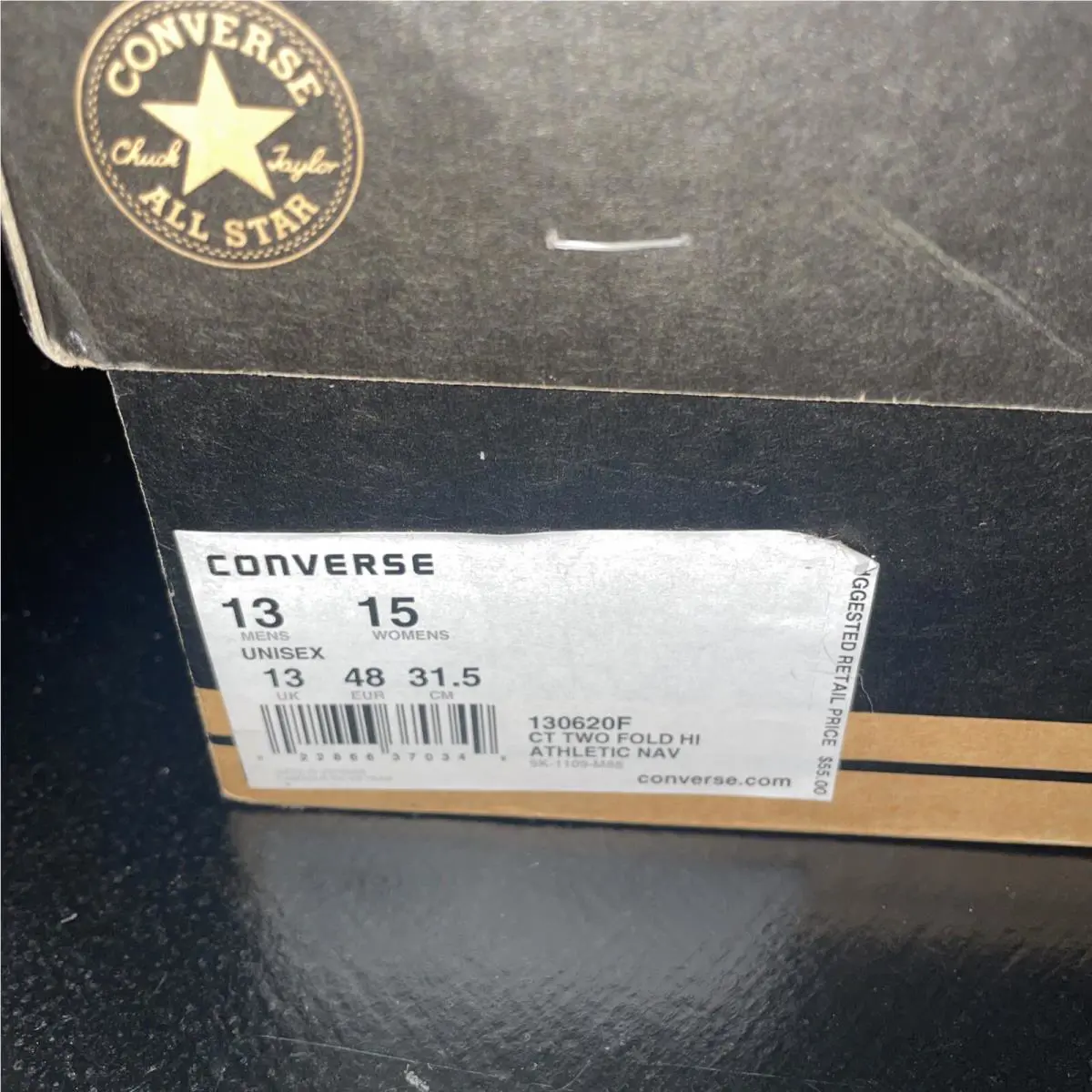 Converse shoes - TWO FOLD Down Collar - TWO FOLD Down Collar - 135644C CT PCS Mid - Blue 2