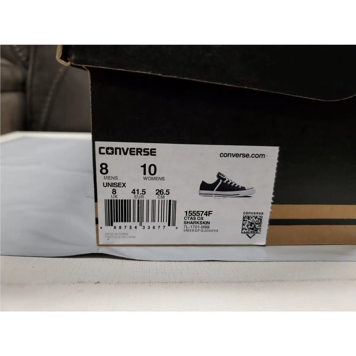 Converse shoes - Converse CTAS OX - CTAS - 155574F - Blue (UPC: 888754336770) 7