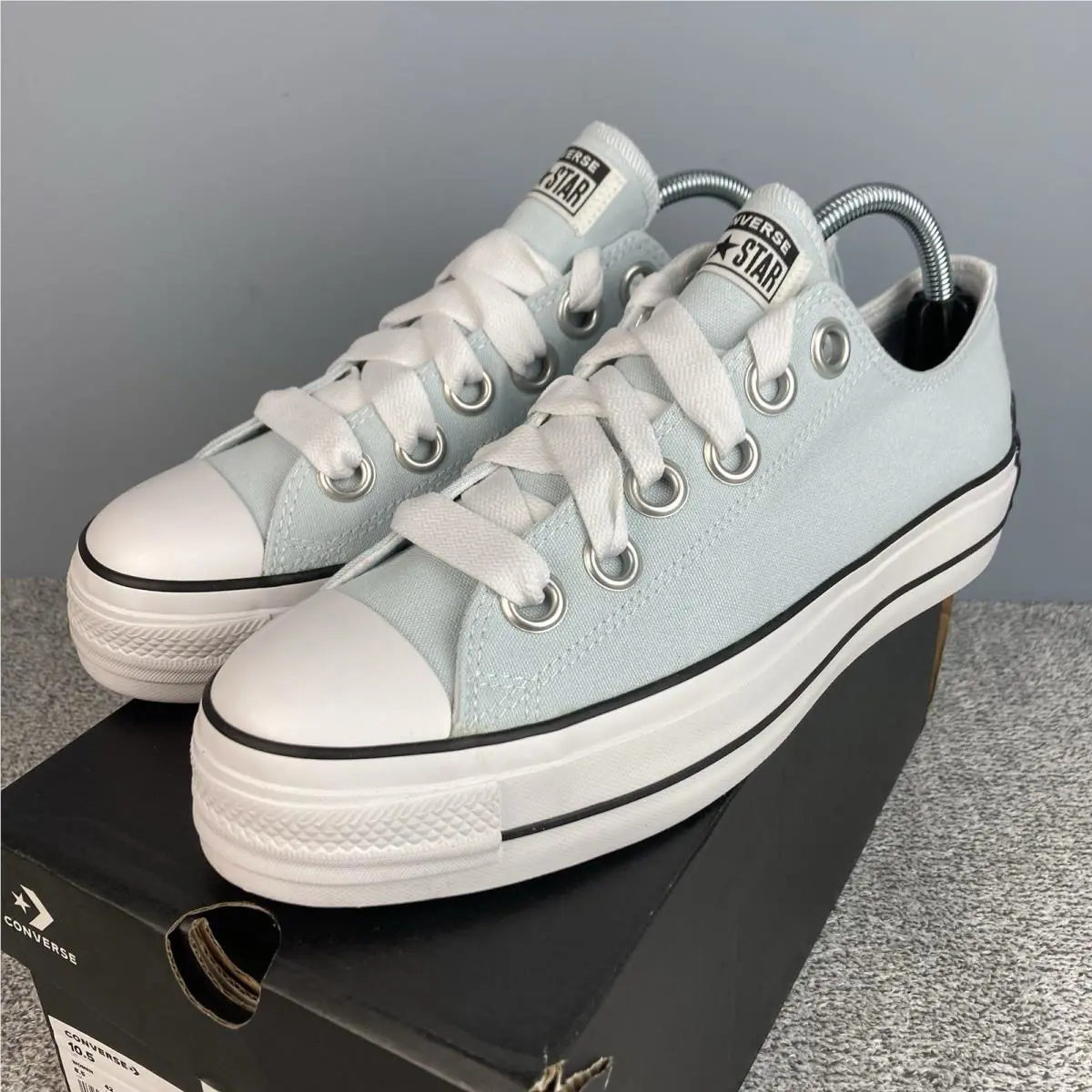 Converse shoes - Converse Chuck Taylor All-Star Lift Platform - A10426F - Blue 0