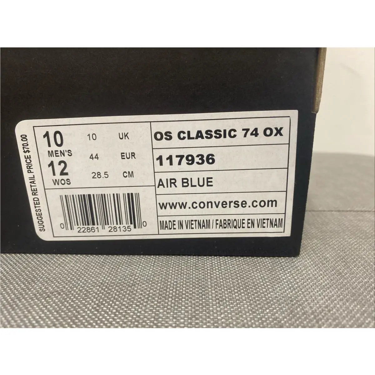 Converse shoes - CONVERSE OS CLASSIC 74 - CLASSIC - 117936 - Blue 7