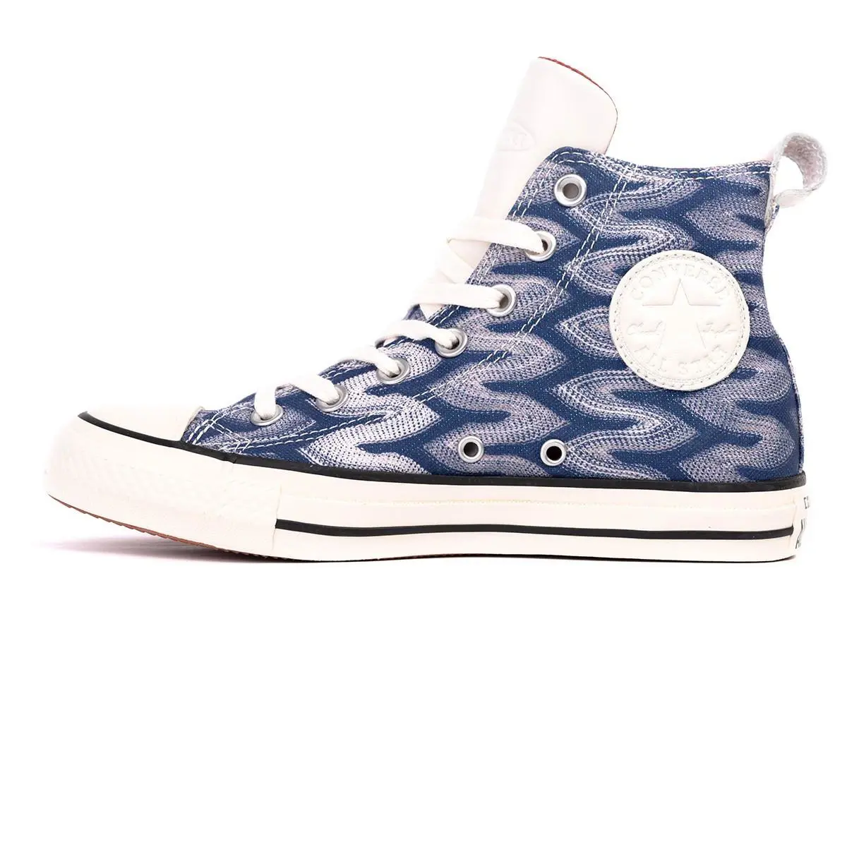 Converse Missoni Egret All Star Unisex Men SZ 8.5 = Women SZ 10.5 Shoes Blue - Egret/Auburn Blue /white - 151255C