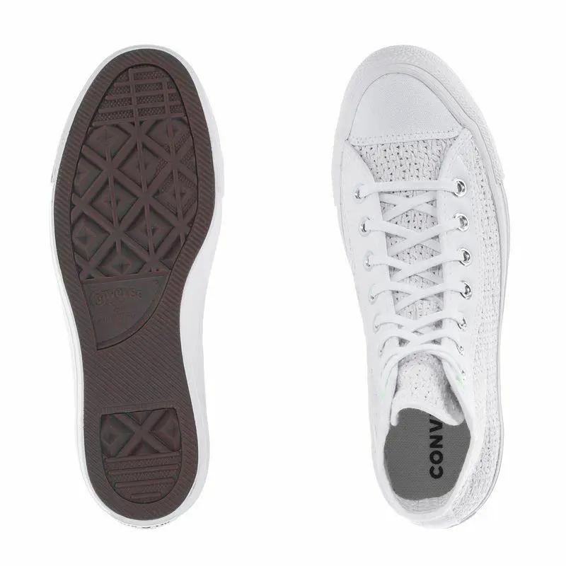 Converse shoes - White/Barely Volt/White - 567654C 4