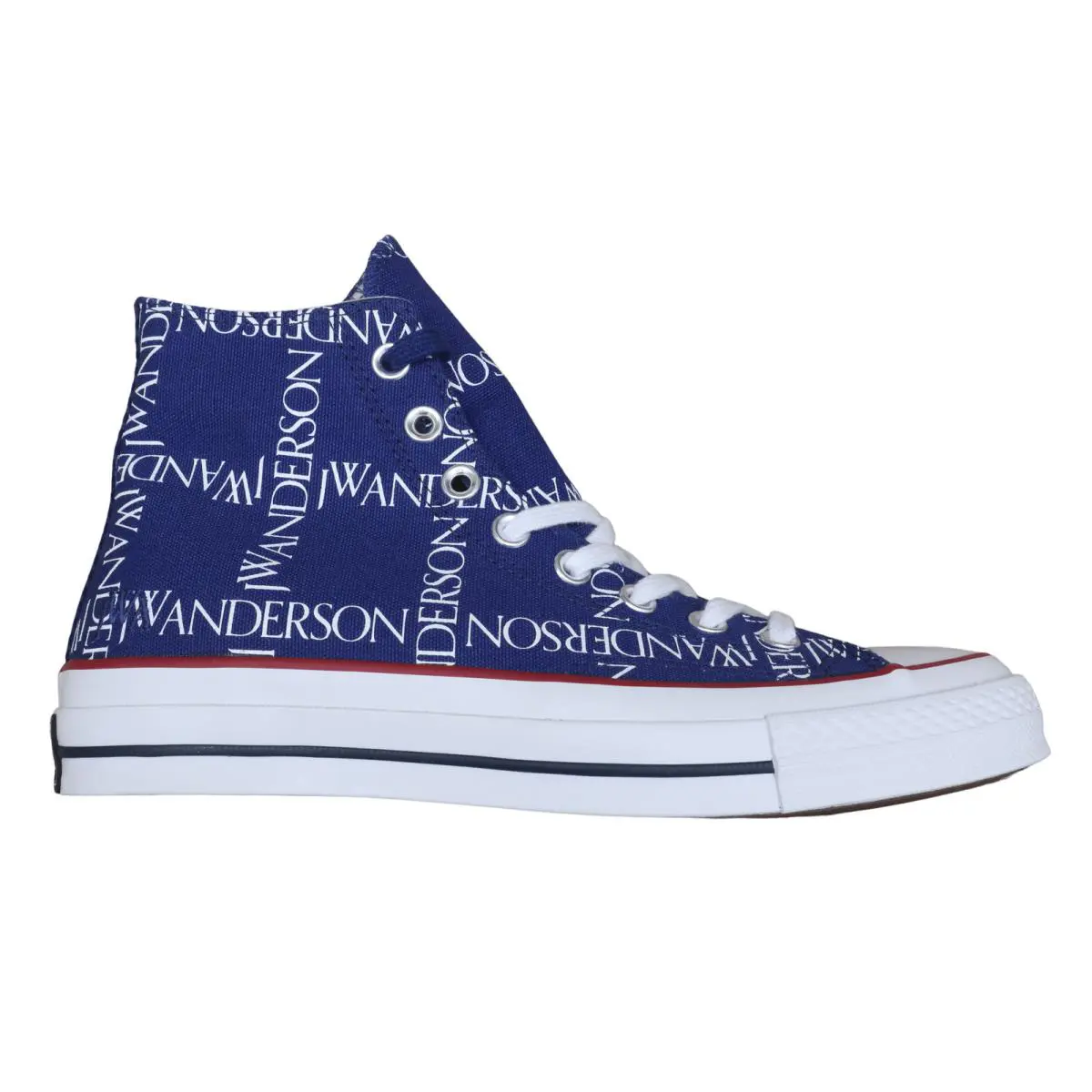 Size 7 - Converse Chuck 70 High Top x J.w. Anderson Grid 2018 - 162291C - Blue
