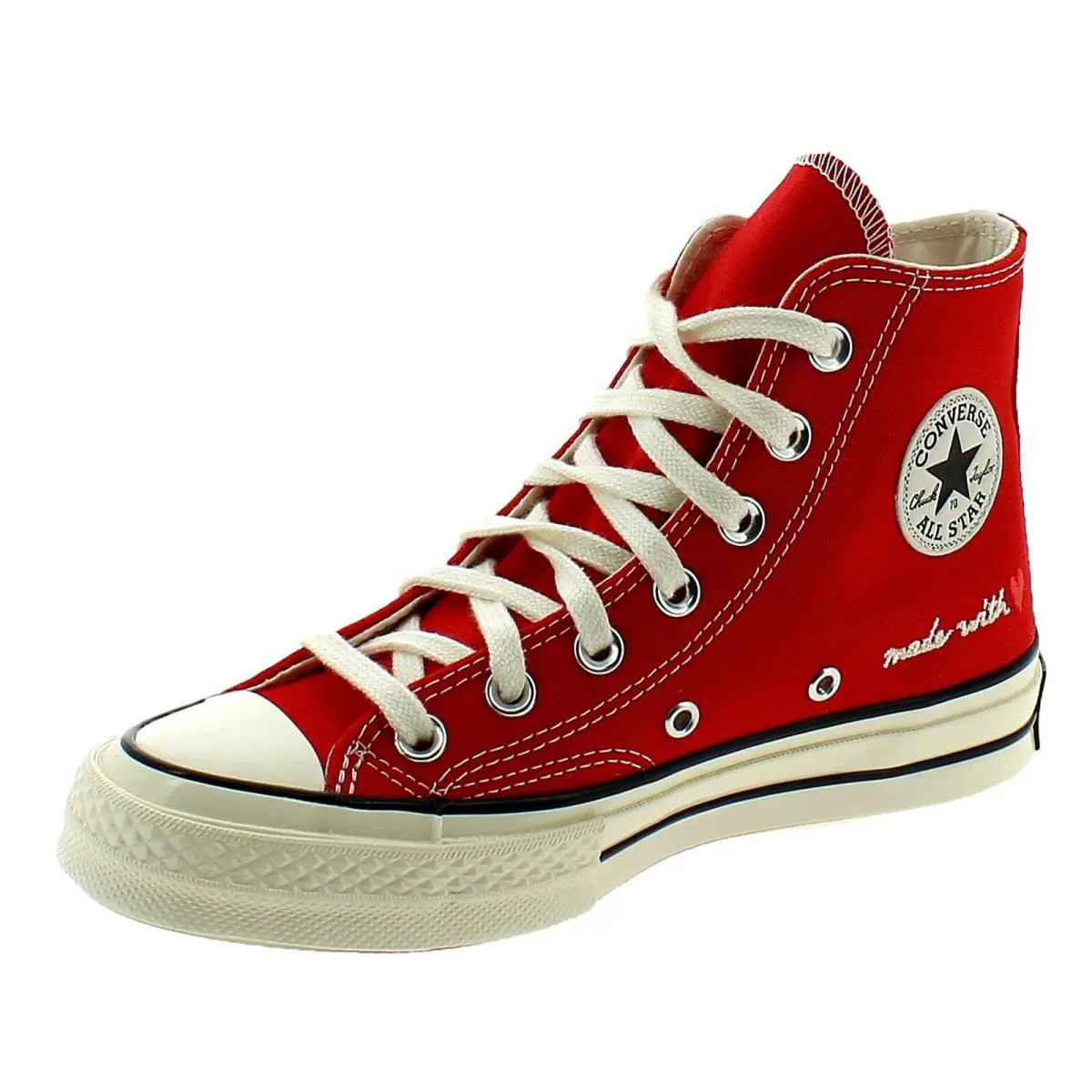 Converse Chuck Taylor Canvas High Top Shoes Red Men 4.5 Women 6.5 Unisex - Red, Manufacturer: Red