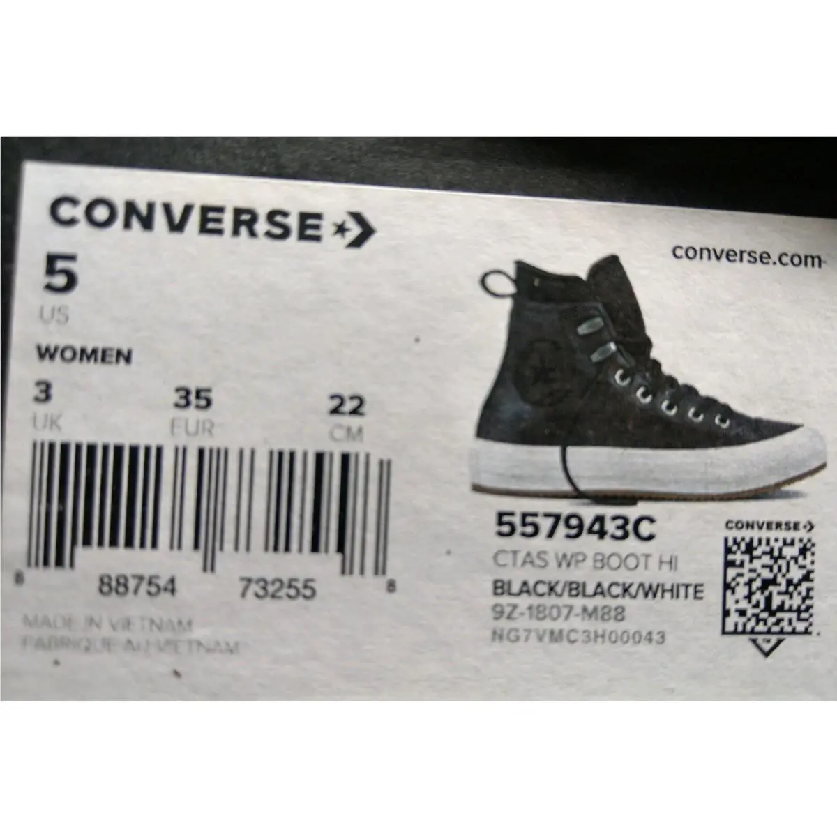 Converse shoes - Waterproof Boot - Waterproof Boot - 557943c - Black 5