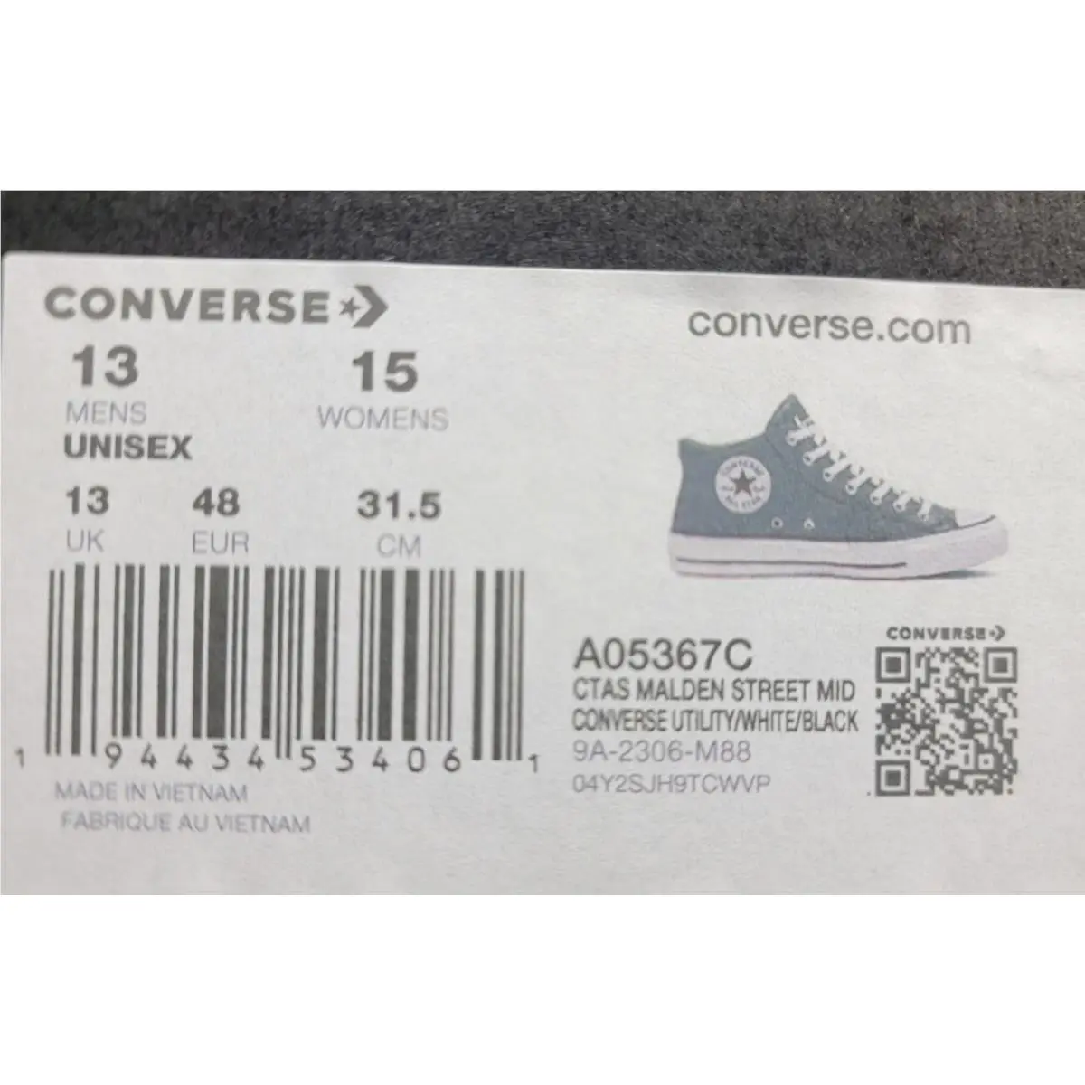 Converse shoes - Converse Chuck Taylor All Star Malden Street Mid - A05367c - Converse Utility 6