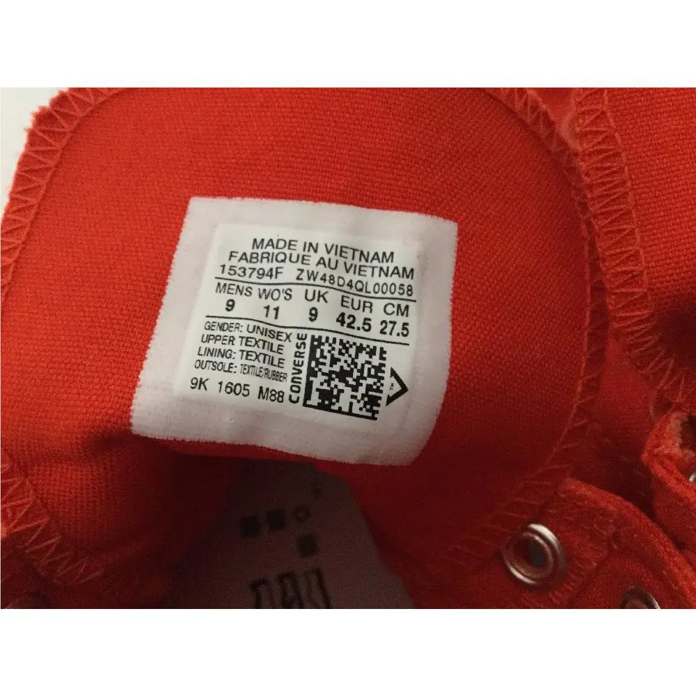 Converse shoes - All Star - All Star - Red (UPC: 888753824896) 9