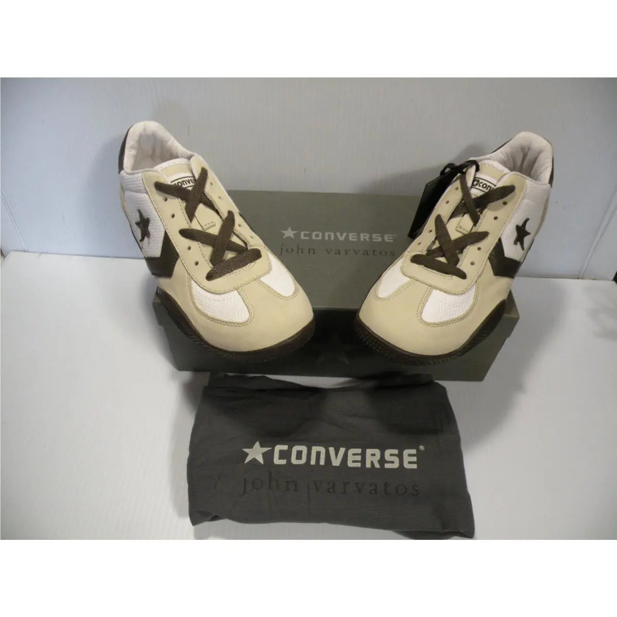 Converse shoes - WHITE/BROWN/BEIGE - 1K730 0