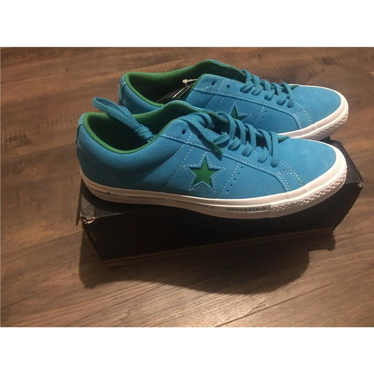 Converse shoes - One Star OX Prem - One Star Prem - Blue (UPC: 0888755357569) 2