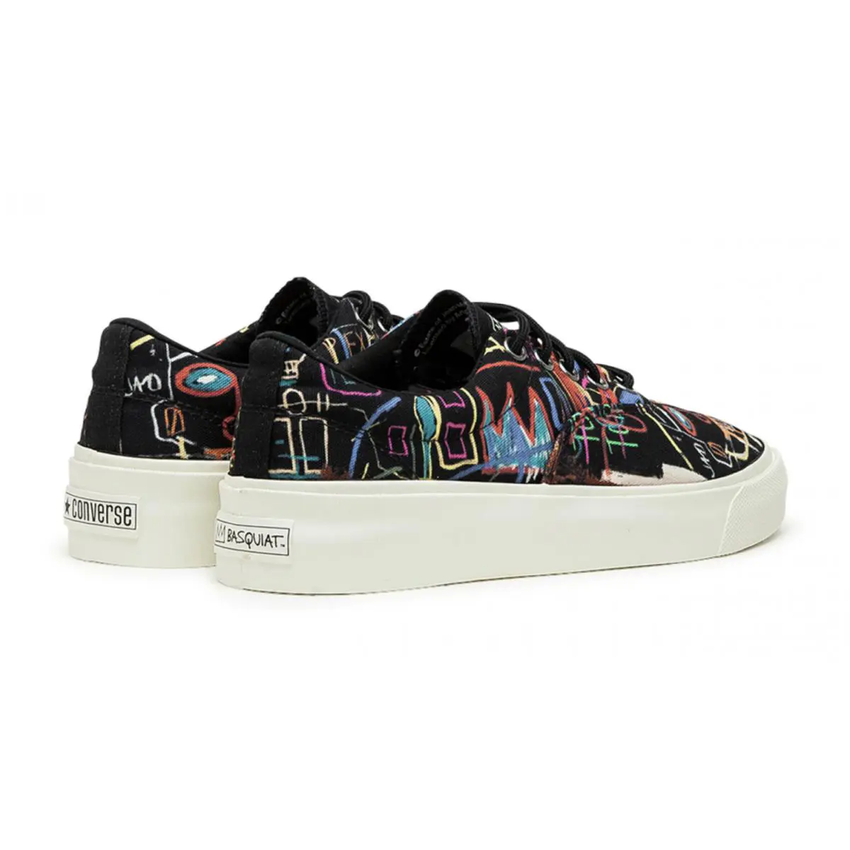 Converse shoes - Converse Jean-Michel Basquiat Skid Grip Basquiat King of Egypt II - 172584C - Black (UPC: 194433336727) 4