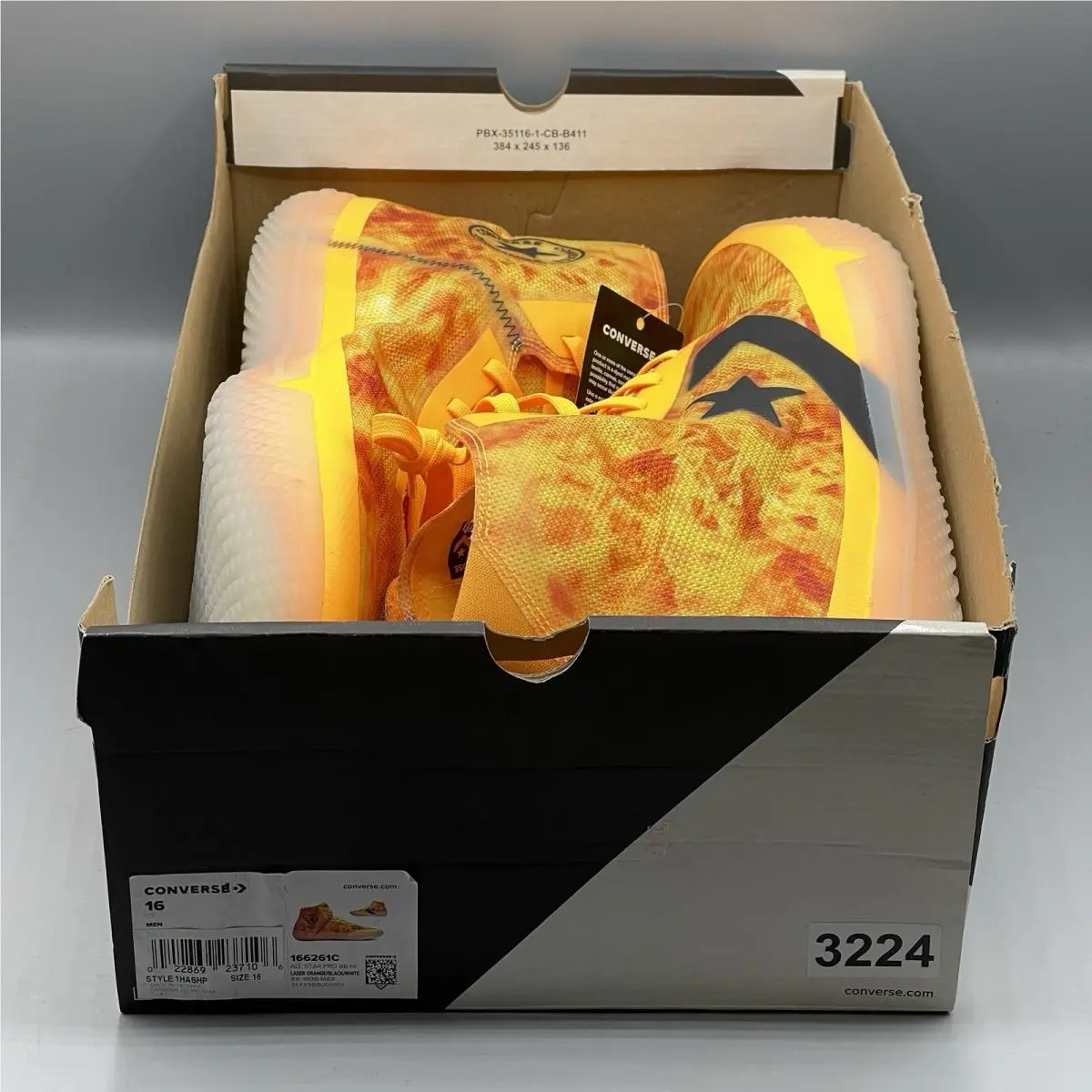 Converse shoes - Converse All Star Pro BB - 166261C - Orange 2