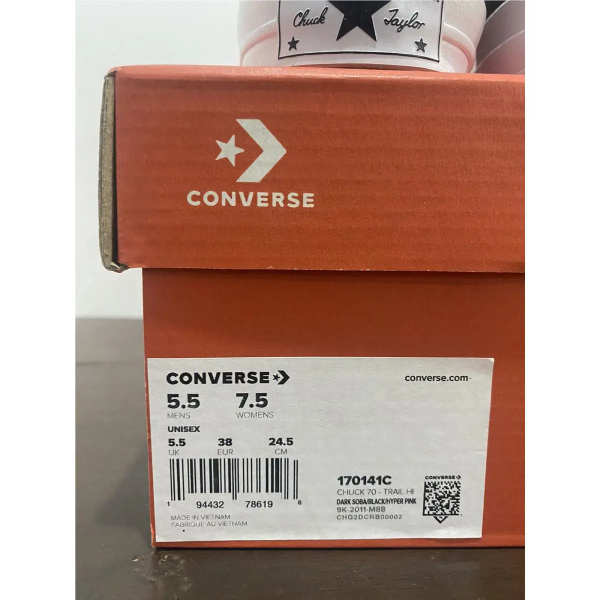 Converse shoes - Converse Chuck 70 Hi Digital Trail - 170141C - Brown (UPC: 0194432786257) 7