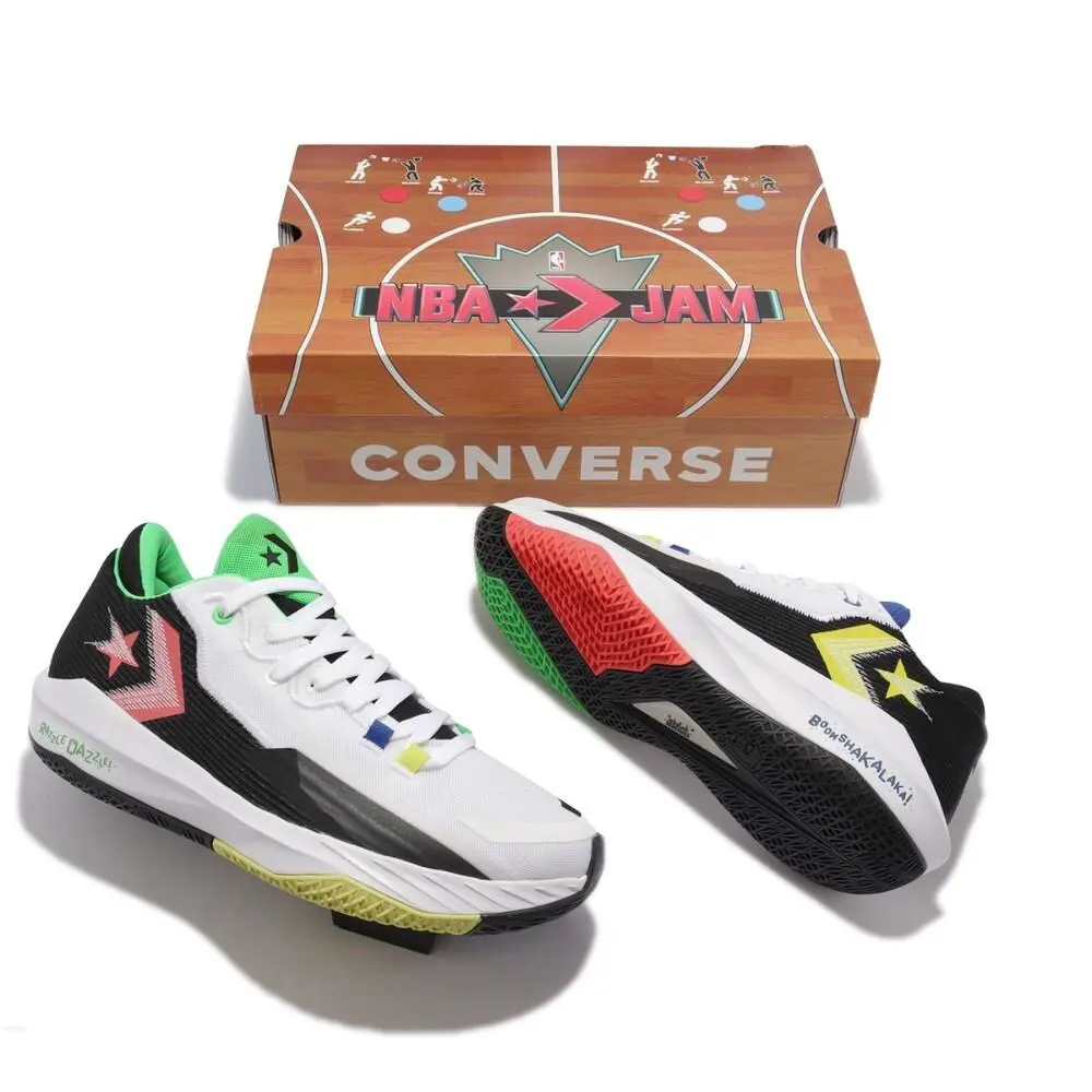 Converse shoes - Black / white / red - 171634C 4