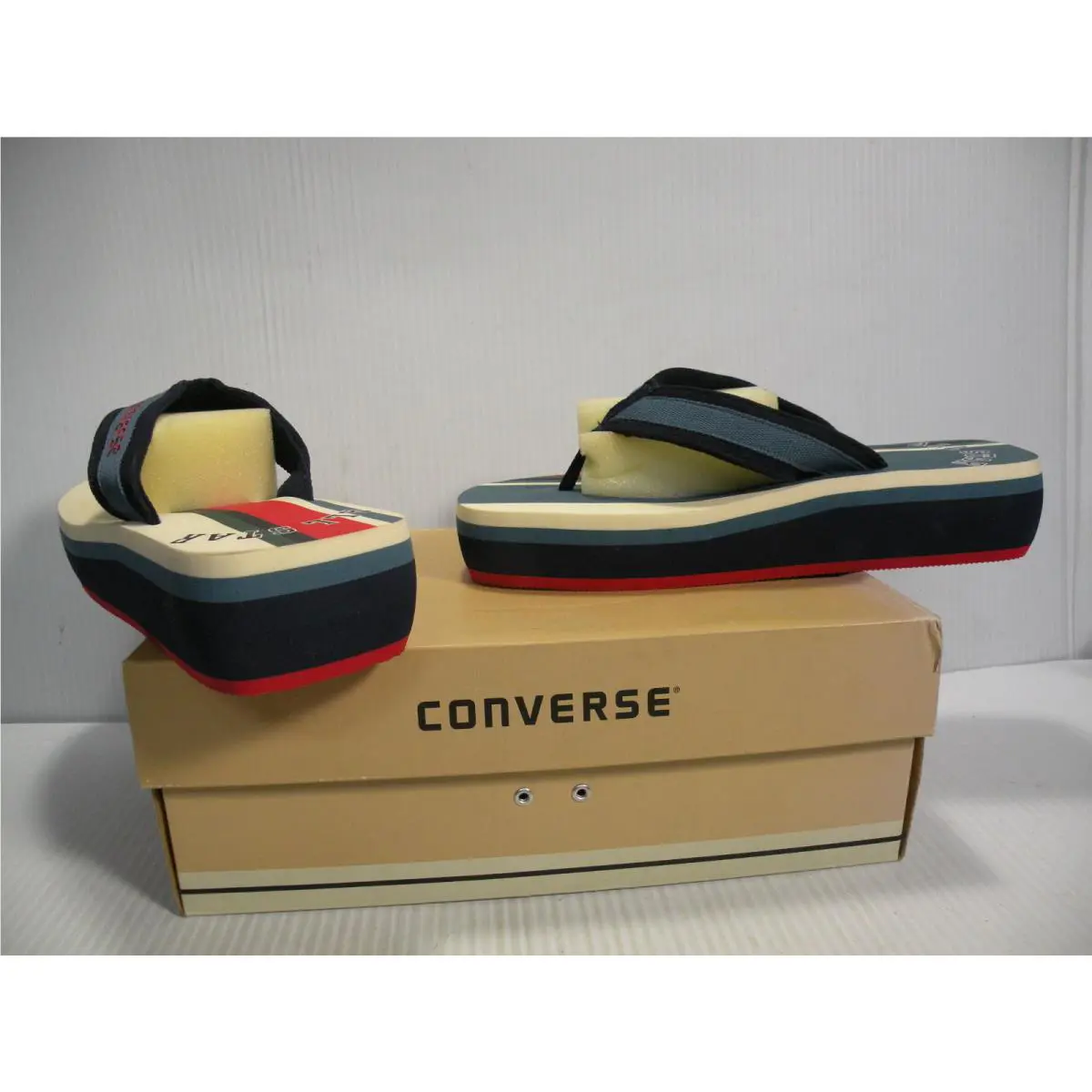 Converse shoes - Blue/Orange/White - 1K633 1