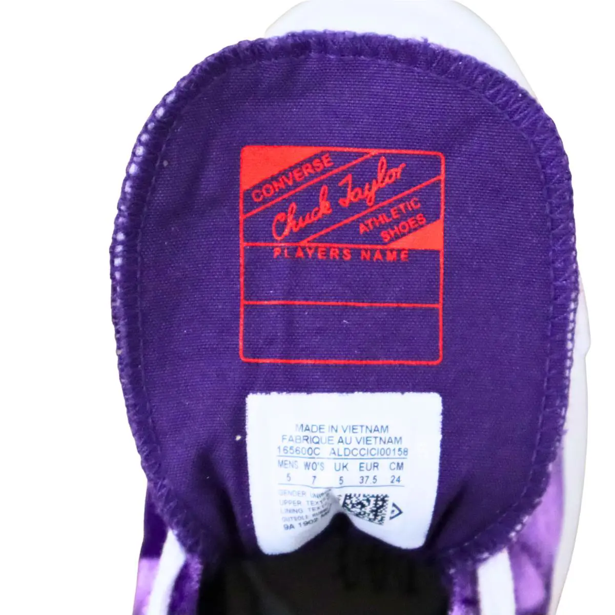 Converse shoes - Converse Chuck Taylor All Star - 165600C - Purple (UPC: 888757053711) 8