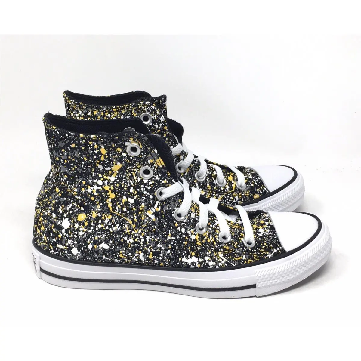 Converse shoes - Converse Chuck Taylor All Star Hi - Black/White/Amarillo, Manufacturer: Black/White/Amarillo 2