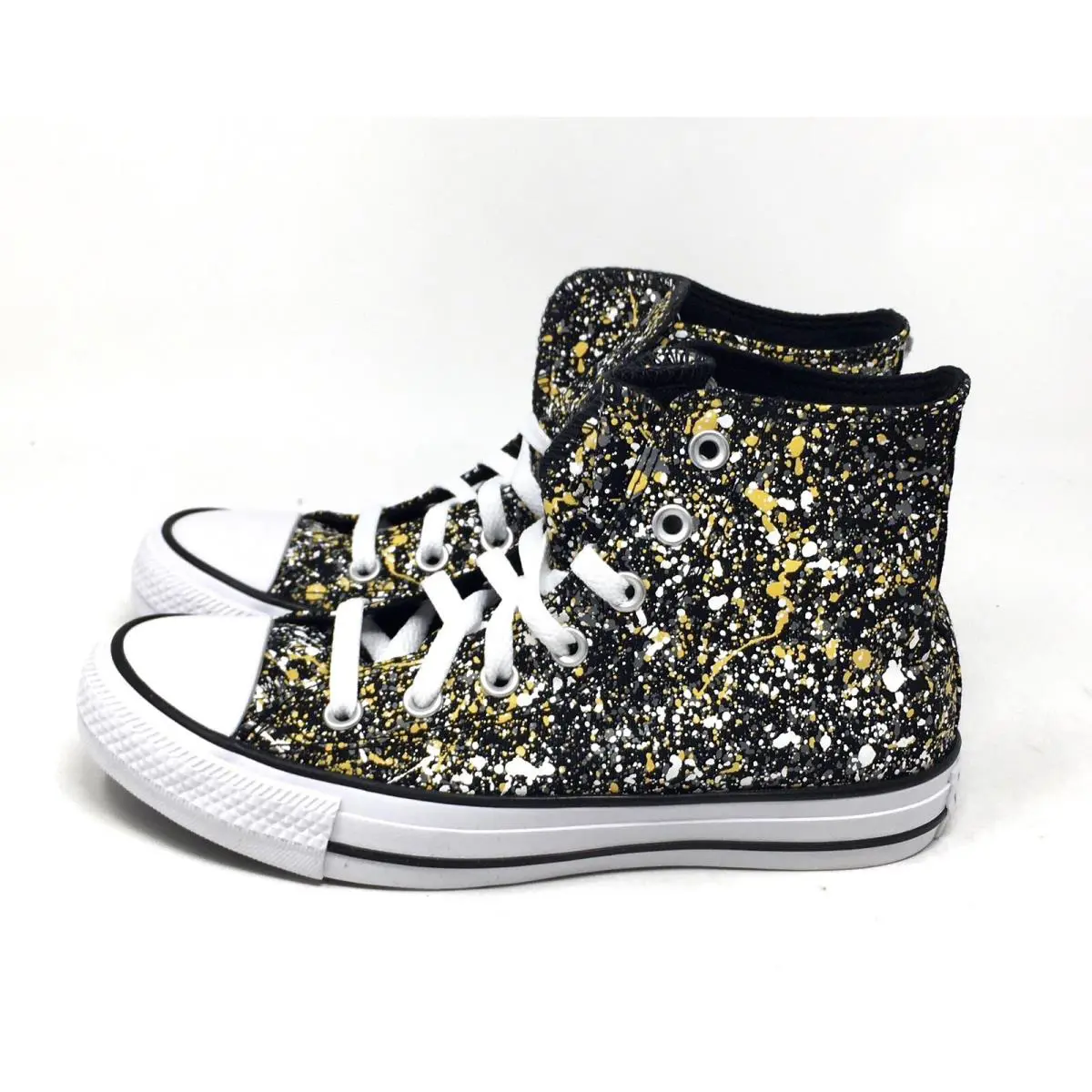 Converse shoes - Converse Chuck Taylor All Star Hi - Black/White/Amarillo, Manufacturer: Black/White/Amarillo 3