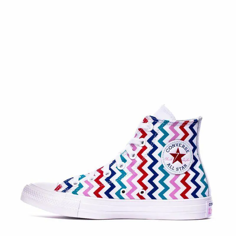 Converse shoes - White/University Red/Peony Pink - 567046C 1