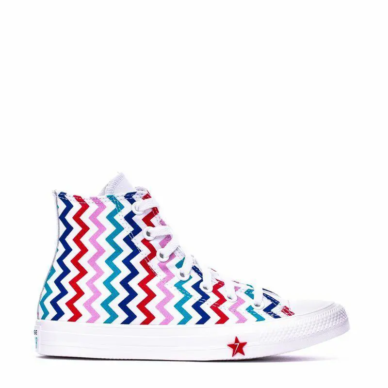Converse shoes - White/University Red/Peony Pink - 567046C 2
