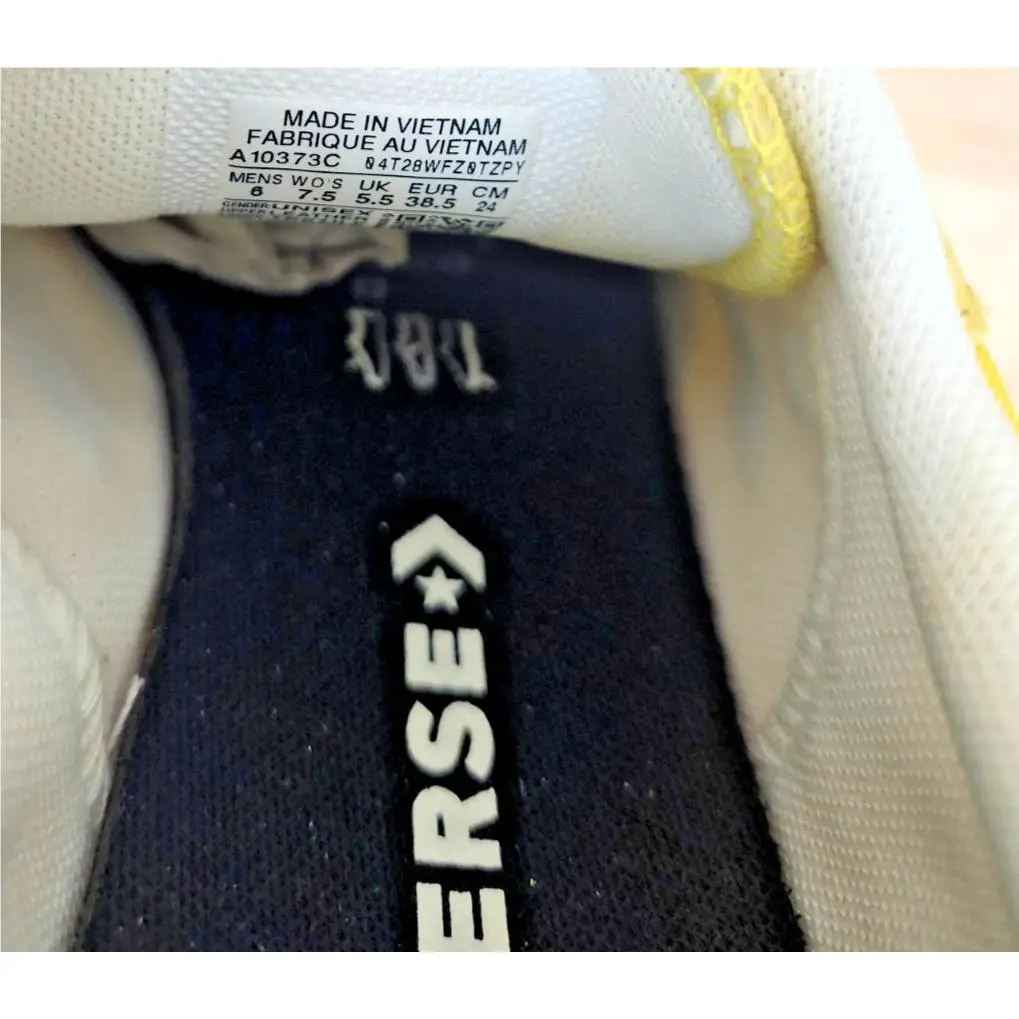 Converse shoes - Converse Trainer - Trainer - A10373C - Yellow 6