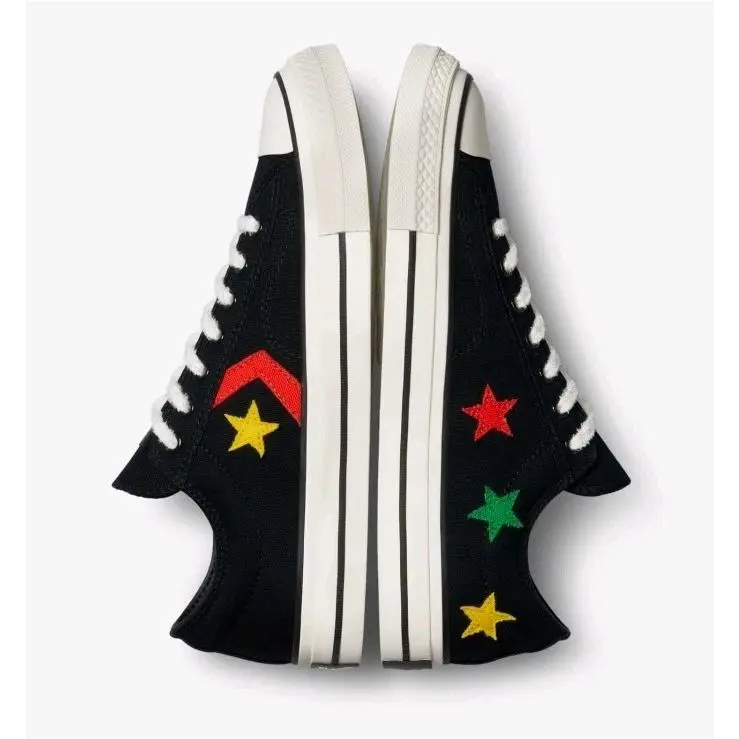 Converse shoes - Converse Daily PaperStar Player 76 - A13860C-001 - Black 8