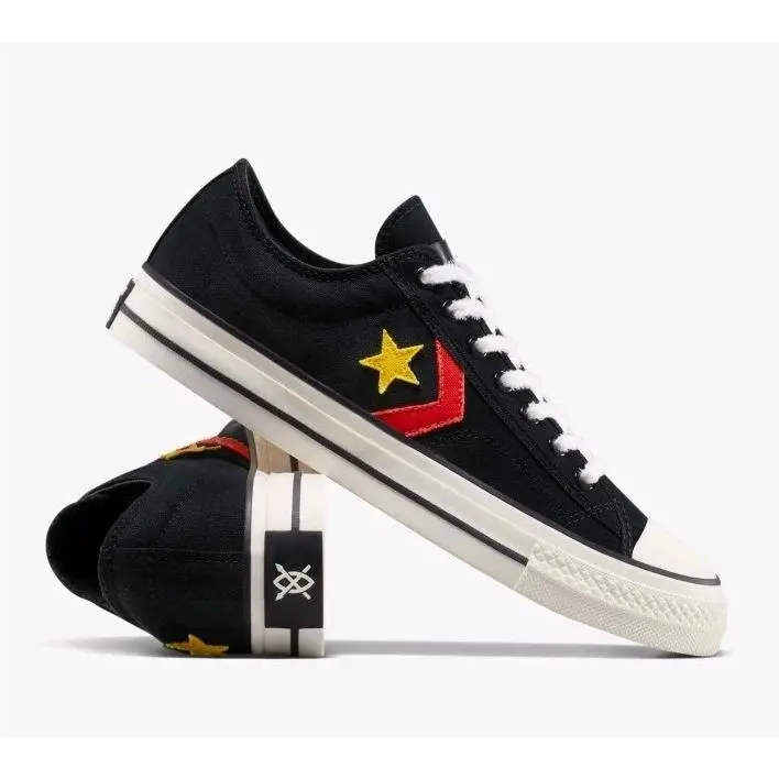 Converse shoes - Converse Daily PaperStar Player 76 - A13860C-001 - Black 7