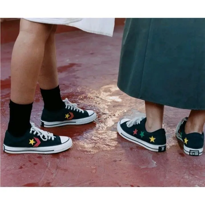 Converse shoes - Converse Daily PaperStar Player 76 - A13860C-001 - Black 4