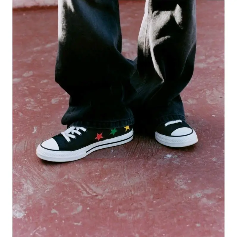 Converse shoes - Converse Daily PaperStar Player 76 - A13860C-001 - Black 5