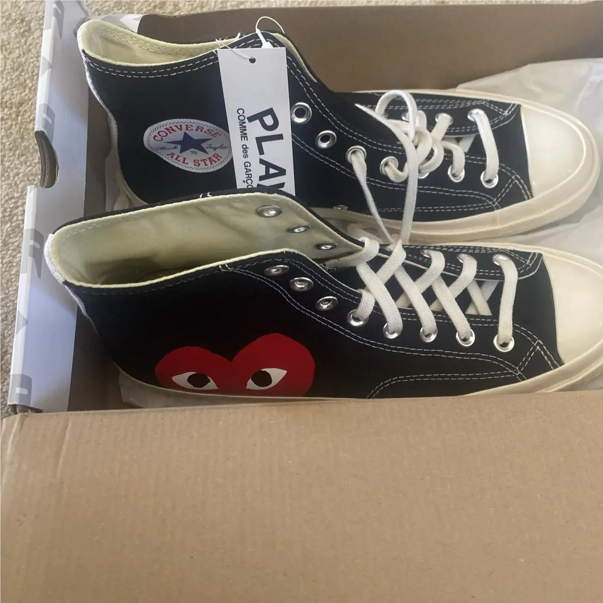Converse shoes - Converse Play Comme Des Garcons - Black 0