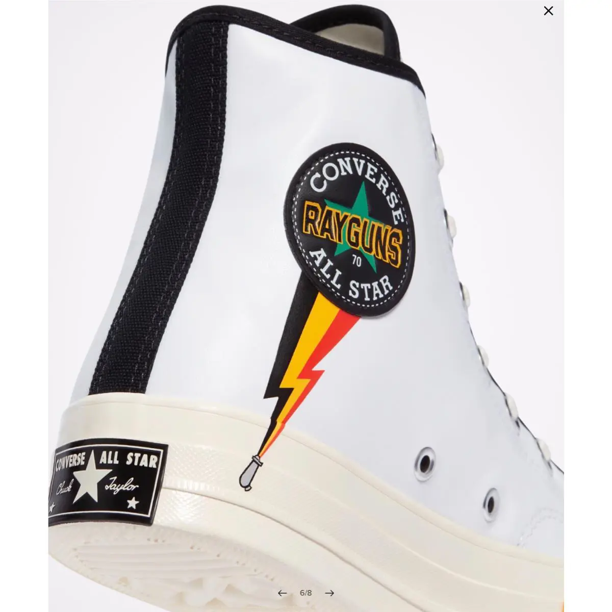 Converse shoes - Roswell Rayguns - Roswell Rayguns - White 4