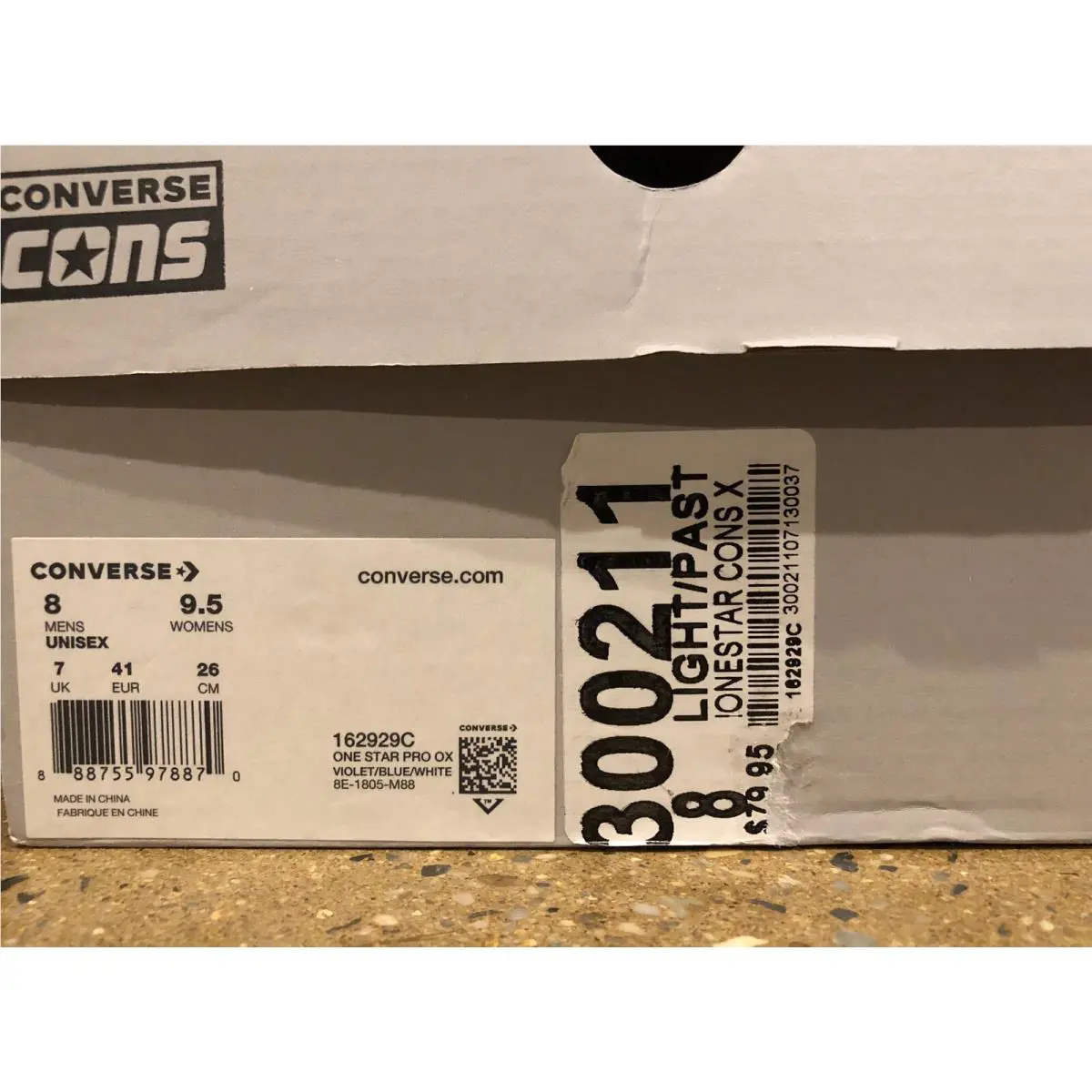Converse shoes - Converse Cons - Cons - Violet Blue White (UPC: 888755978870) 7