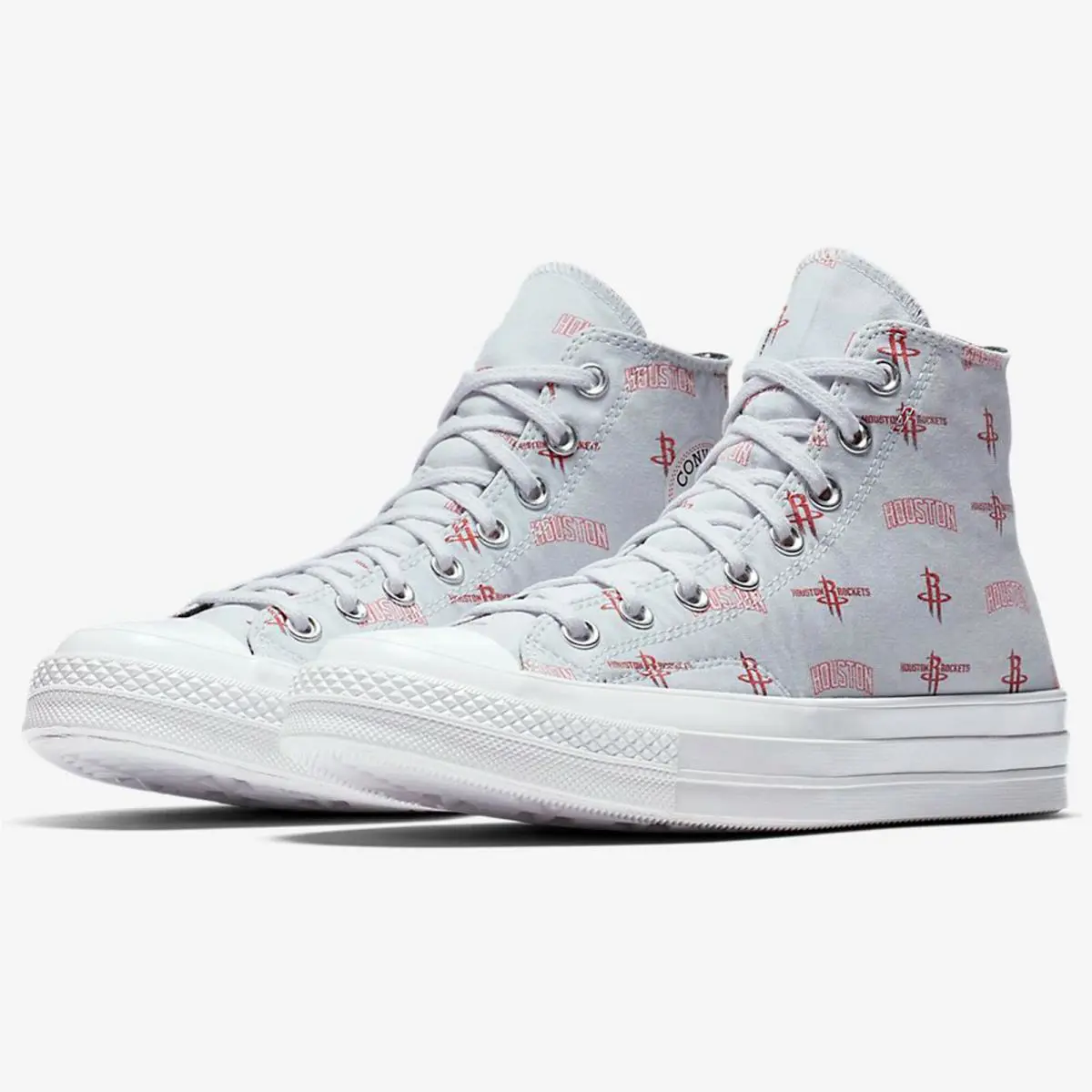 Converse shoes - Flat Silver-University Red (UPC: 888755509333) 0