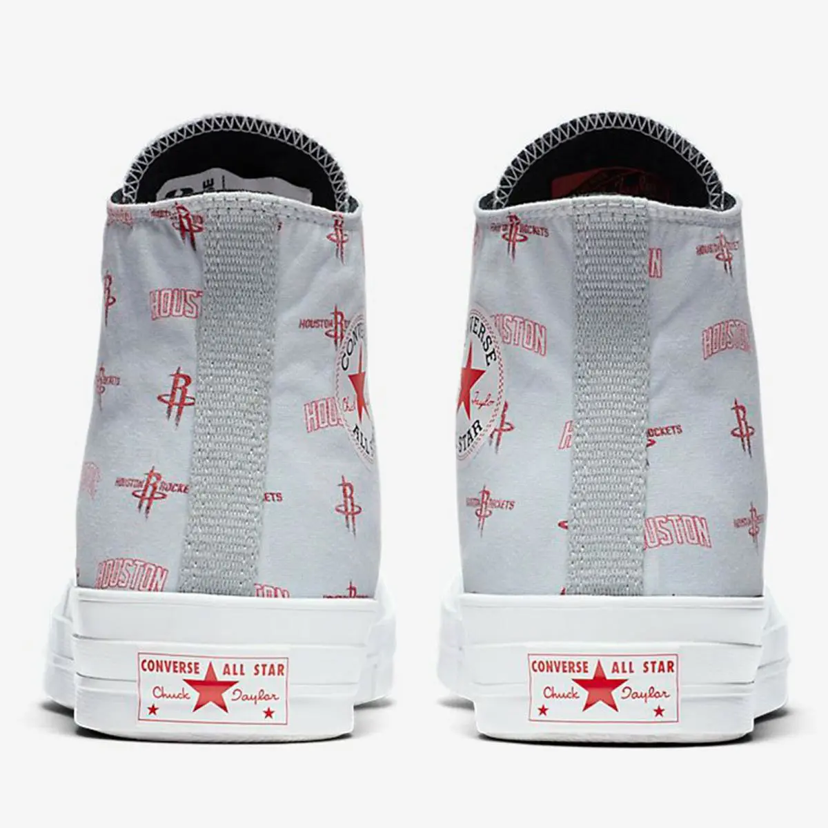 Converse shoes - Flat Silver-University Red (UPC: 888755509333) 3