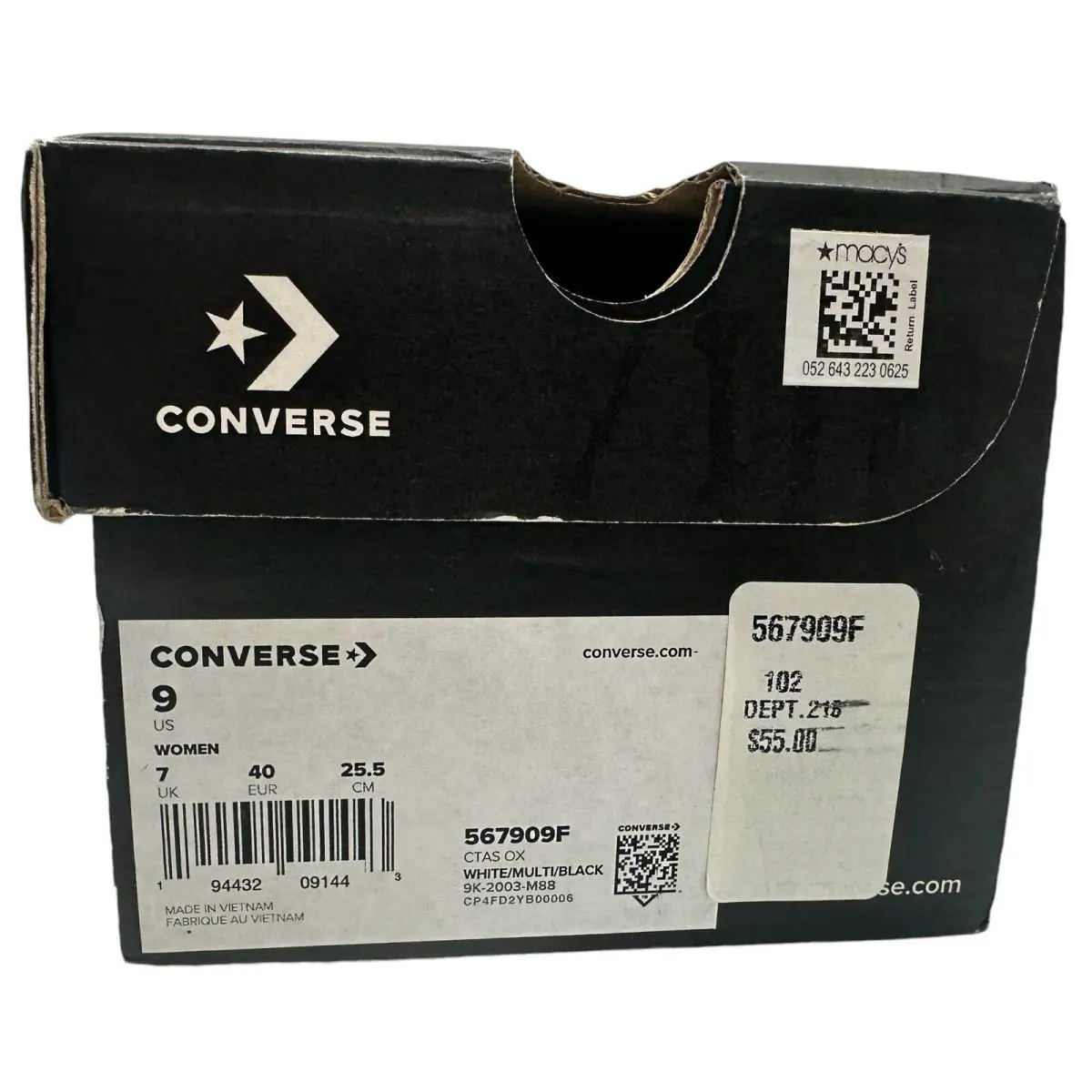 Converse shoes - Chuck Taylor All Star OX - 567909F - Multicolor 7