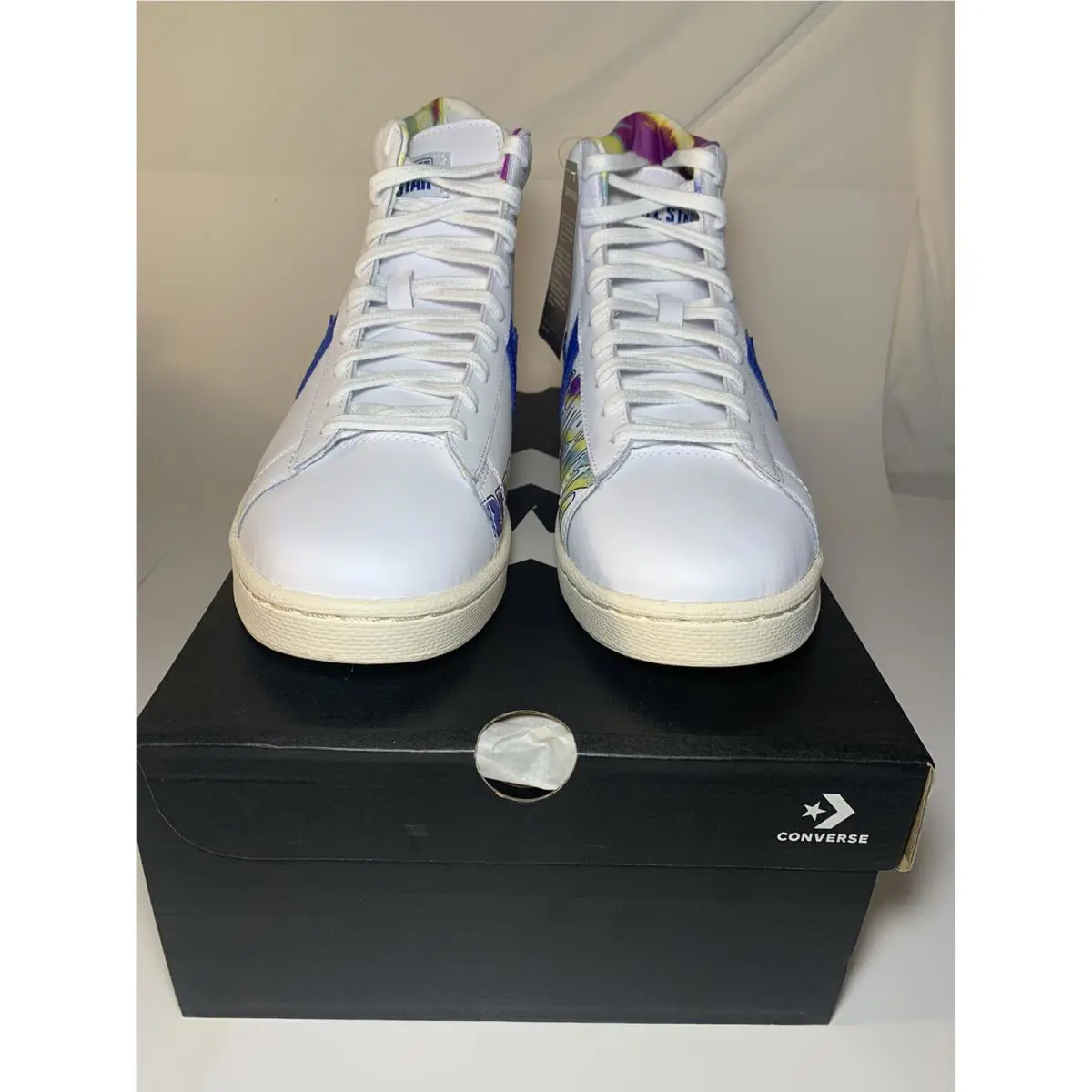 Converse shoes - Converse Pro Leather High - Pro Leather High - 170535C - White / Indigo, Manufacturer: White/Indigo/White 3