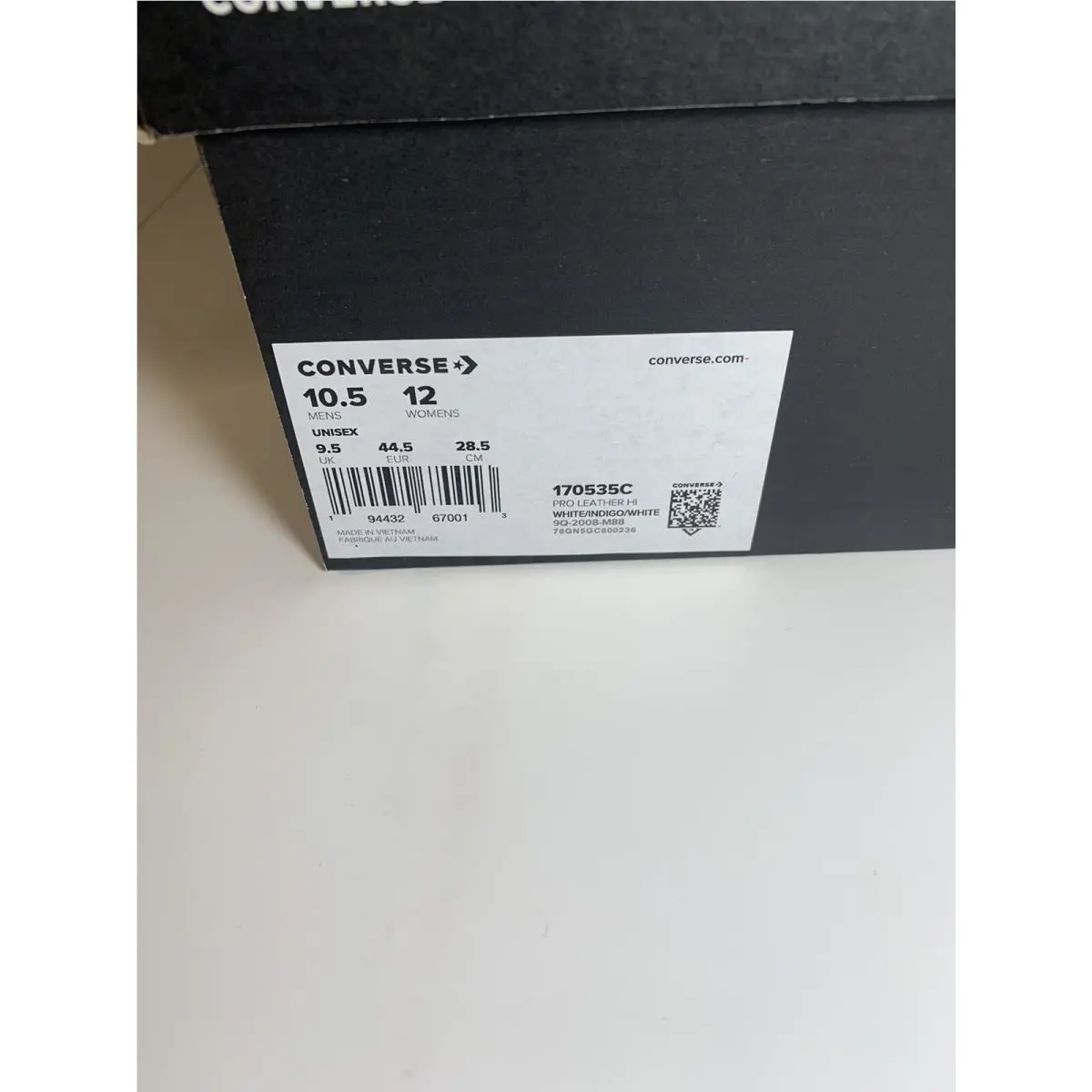 Converse shoes - Converse Pro Leather High - Pro Leather High - 170535C - White / Indigo, Manufacturer: White/Indigo/White 2
