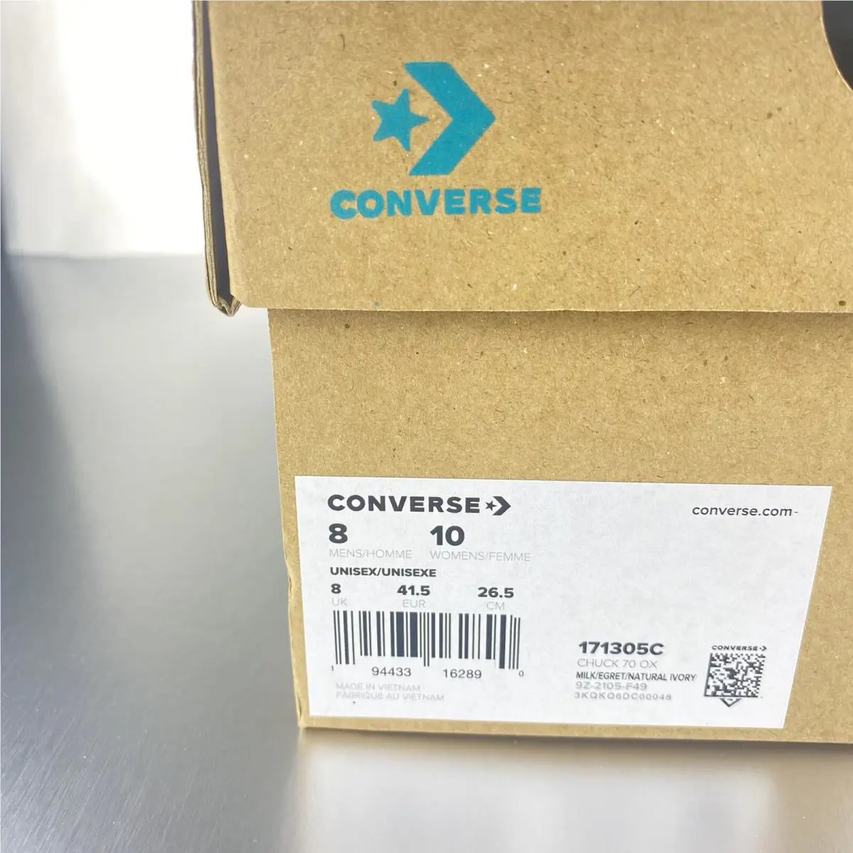 Converse shoes - Converse Off-White Renew Chuck 70 OX - Converse Off-White - Ivory 10