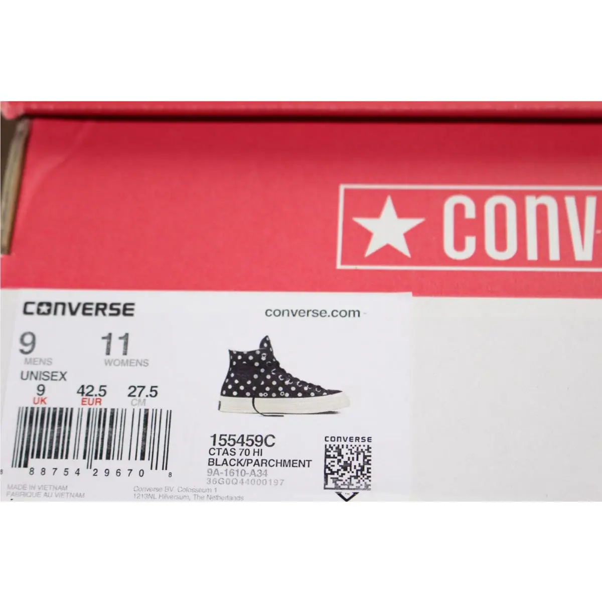 Converse shoes - Black, Parchment, White (UPC: 888754296708) 5