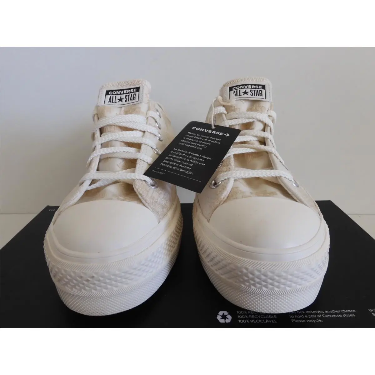 Converse shoes - Converse Chuck Taylor All Star Lift - A02225C - White (UPC: 194433661973) 1
