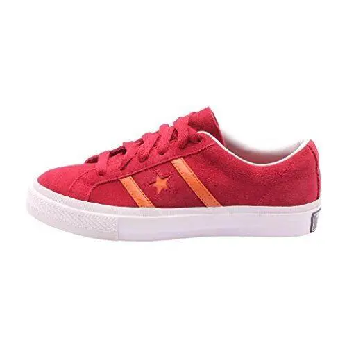 Converse Academy Suede OX Unisex Men Size 4.5 = Women Size 6.5 Shoes Red/or/ - MAR/ORANGE - 1J260