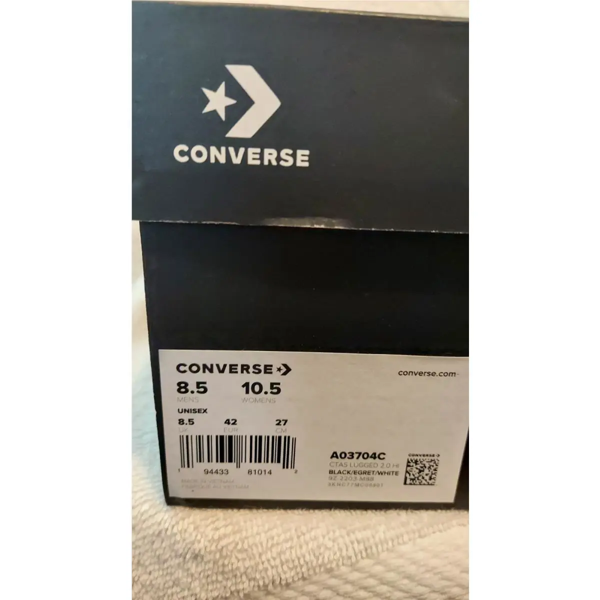 Converse shoes - CTAS Lugged 2.0 - CTAS Lugged - Black (UPC: 194433810142) 4
