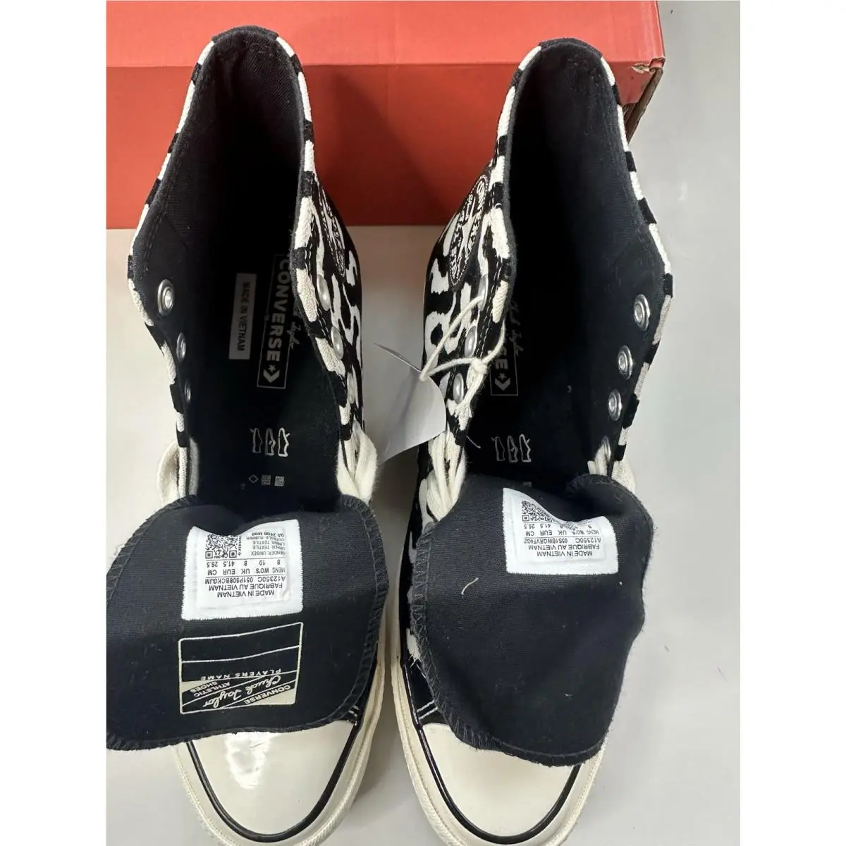 Converse shoes - Chuck 70 Leopard Remix - Chuck Leopard Remix - A12350C - Black (UPC: 0194435182063) 5