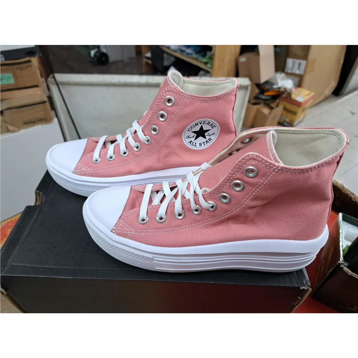 Converse shoes - Converse Chuck Taylor Move - Chuck Taylor Move - A06136C - Pink 1