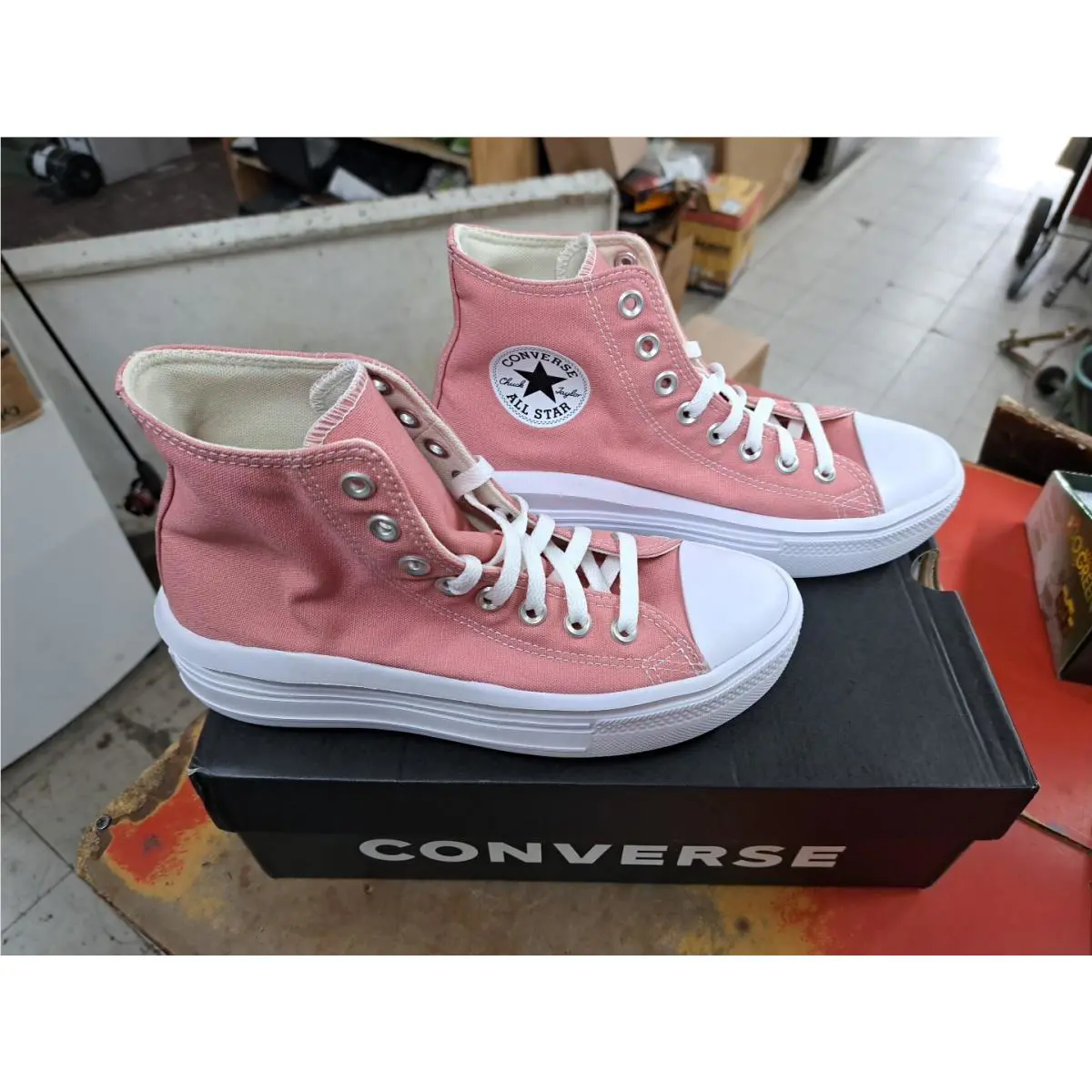 Converse shoes - Converse Chuck Taylor Move - Chuck Taylor Move - A06136C - Pink 2
