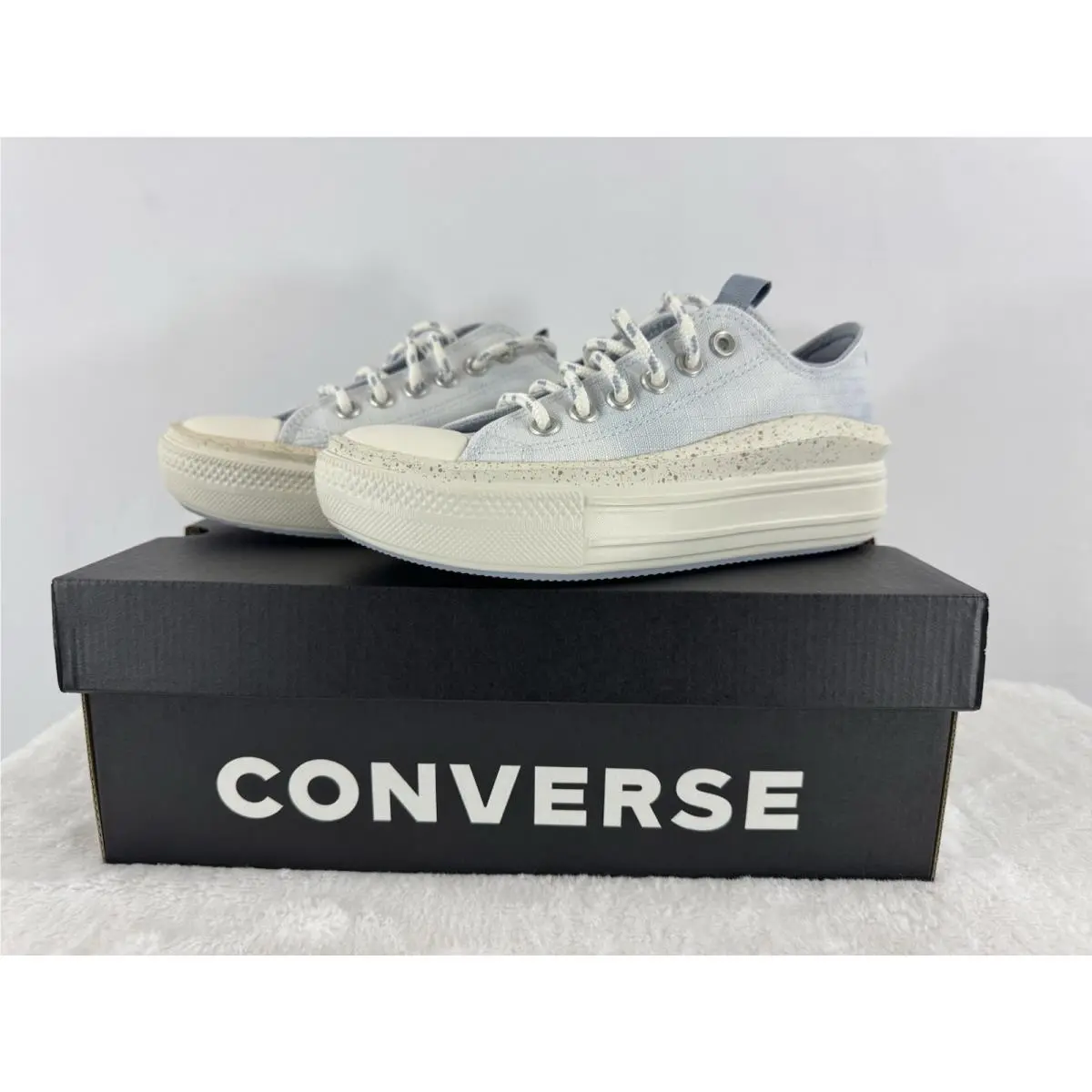 Converse shoes - Converse CTAS OX - CTAS - A077607C - Cloudy Daze Blue/Egret/Rainy Daze 0